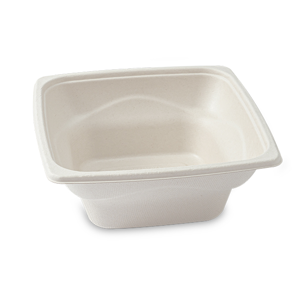 SUGARCANE PULP DISPOSABLE MINI DISHES - FRYING PAN-SOL-VO570